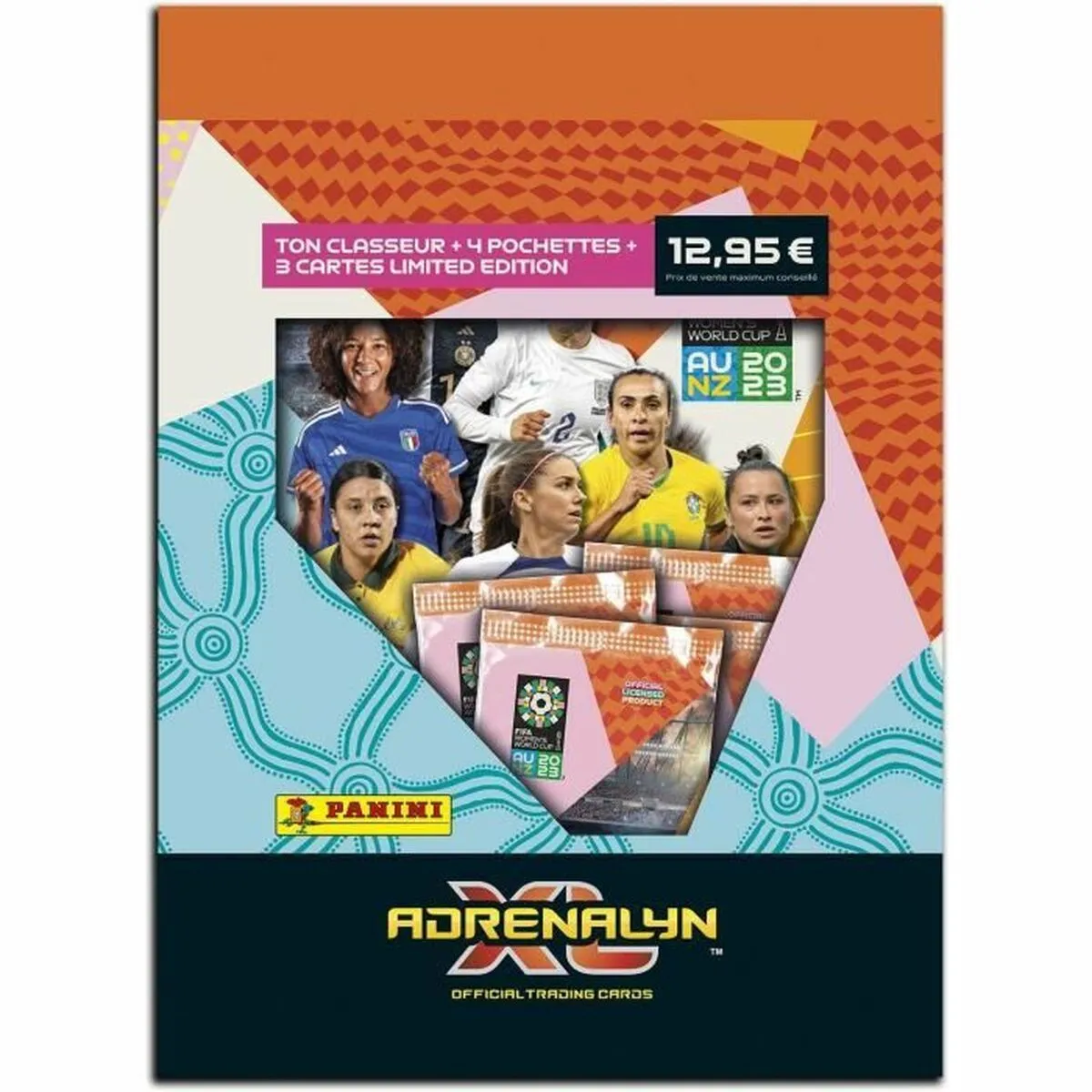 Set di carte da collezione Panini Adrenalyn XL FIFA Women's World Cup AU/NZ 2023  