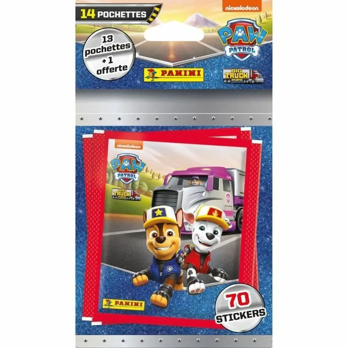 Pacchetto Chrome Panini Paw Patrol 14 Buste