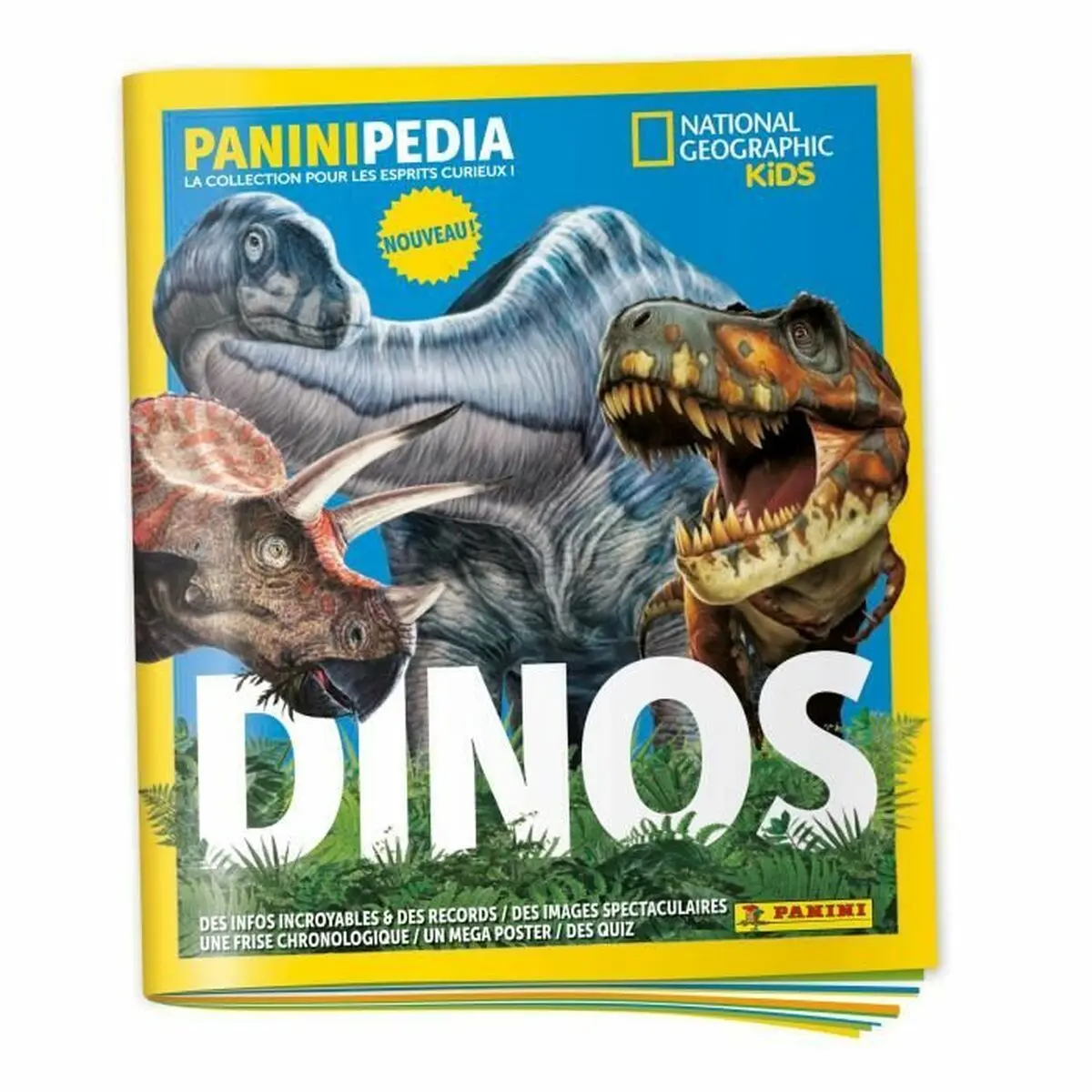 Album di figurine Panini National Geographic - Dinos (FR)