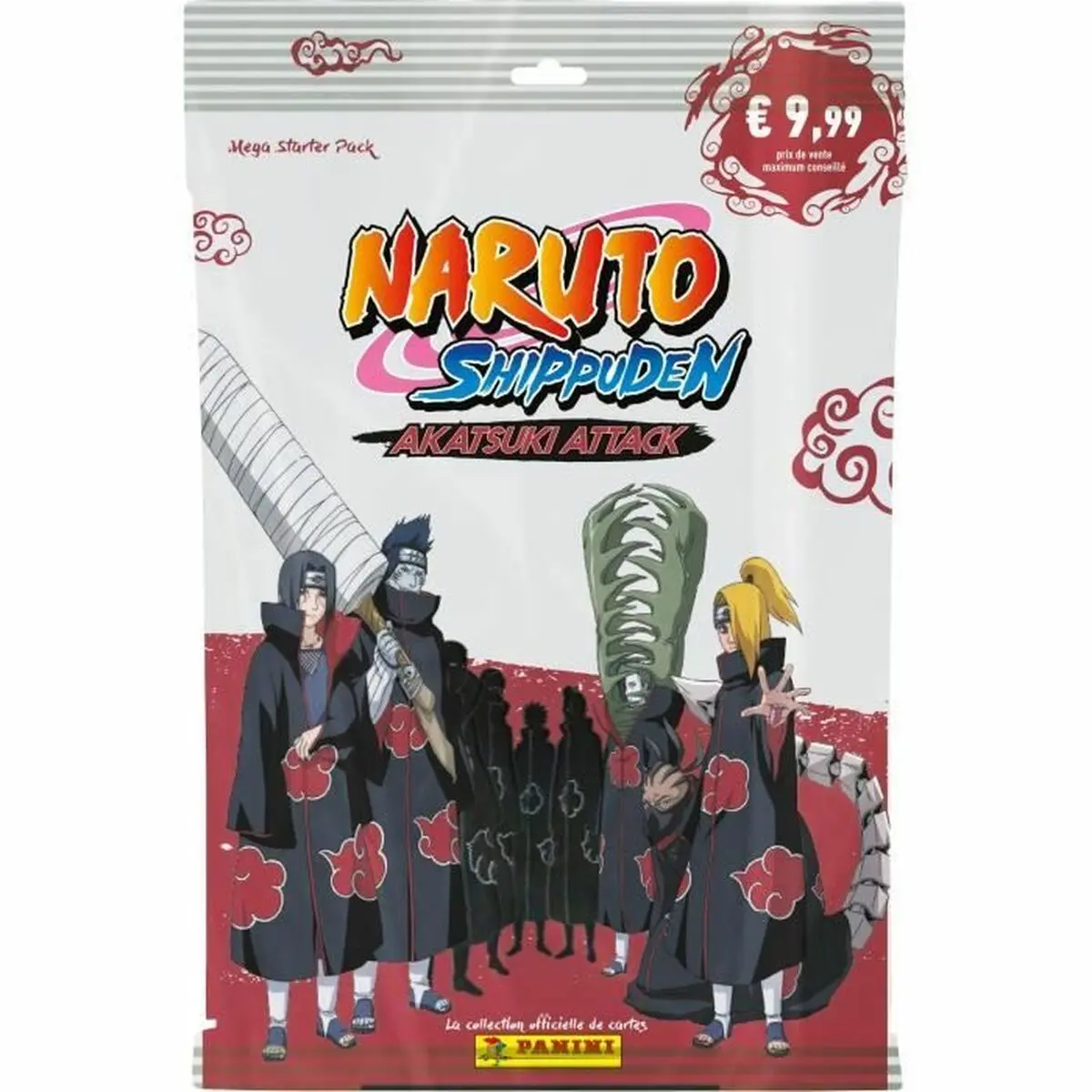 Set di carte da collezione Panini Naruto Shippuden: Akatsuki Attack