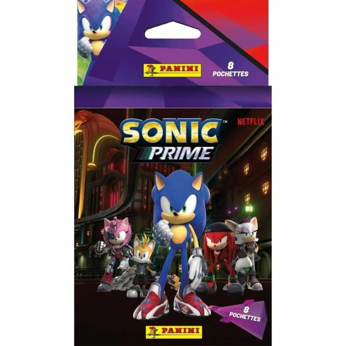 Adesivi Panini sonic prime 6 Pezzi