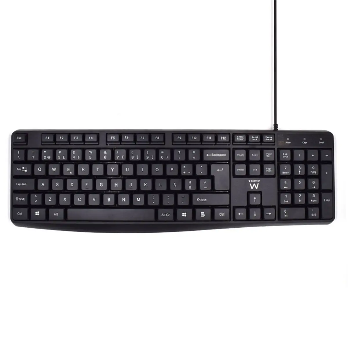 Tastiera Ewent EW3002 Nero Qwerty in Spagnolo