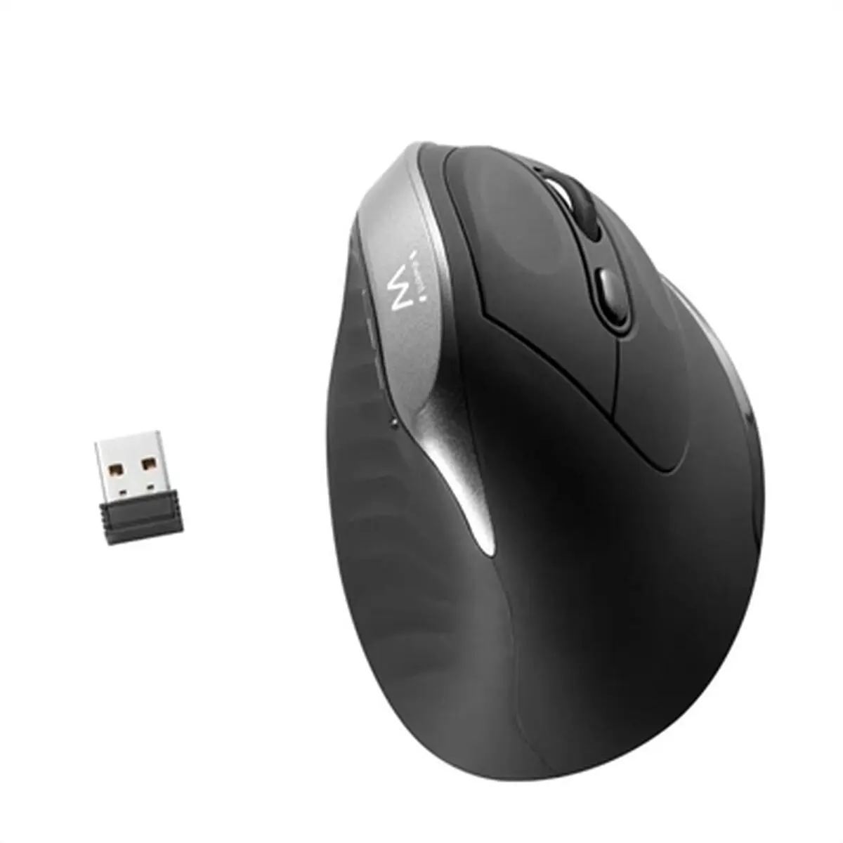 Mouse Ergonomico Ottico Ewent ew3229 Nero/Grigio