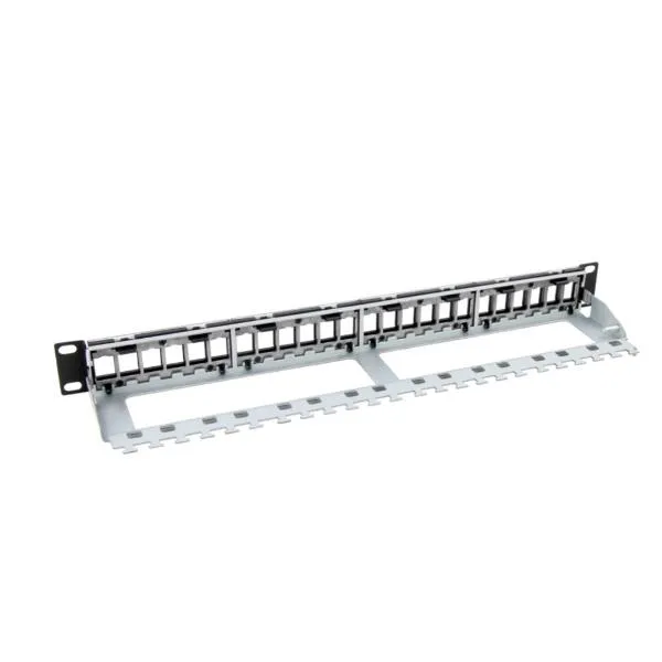 PANN.1U PER 24 RJ45S KEYSTONE