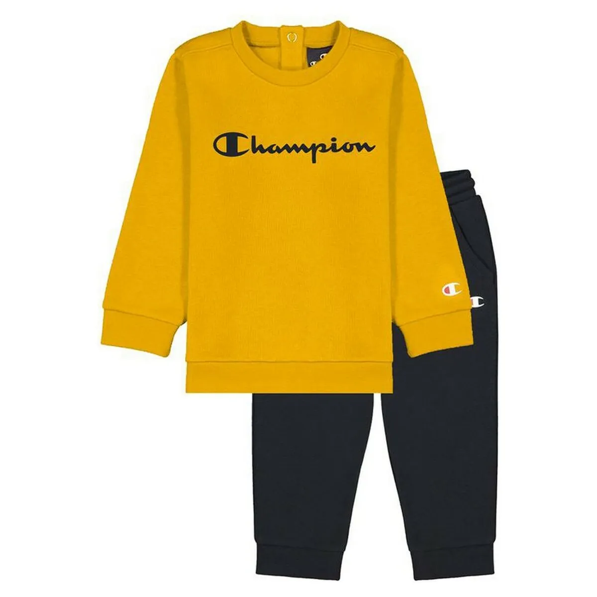 Tuta Champion Crewneck Baby Giallo