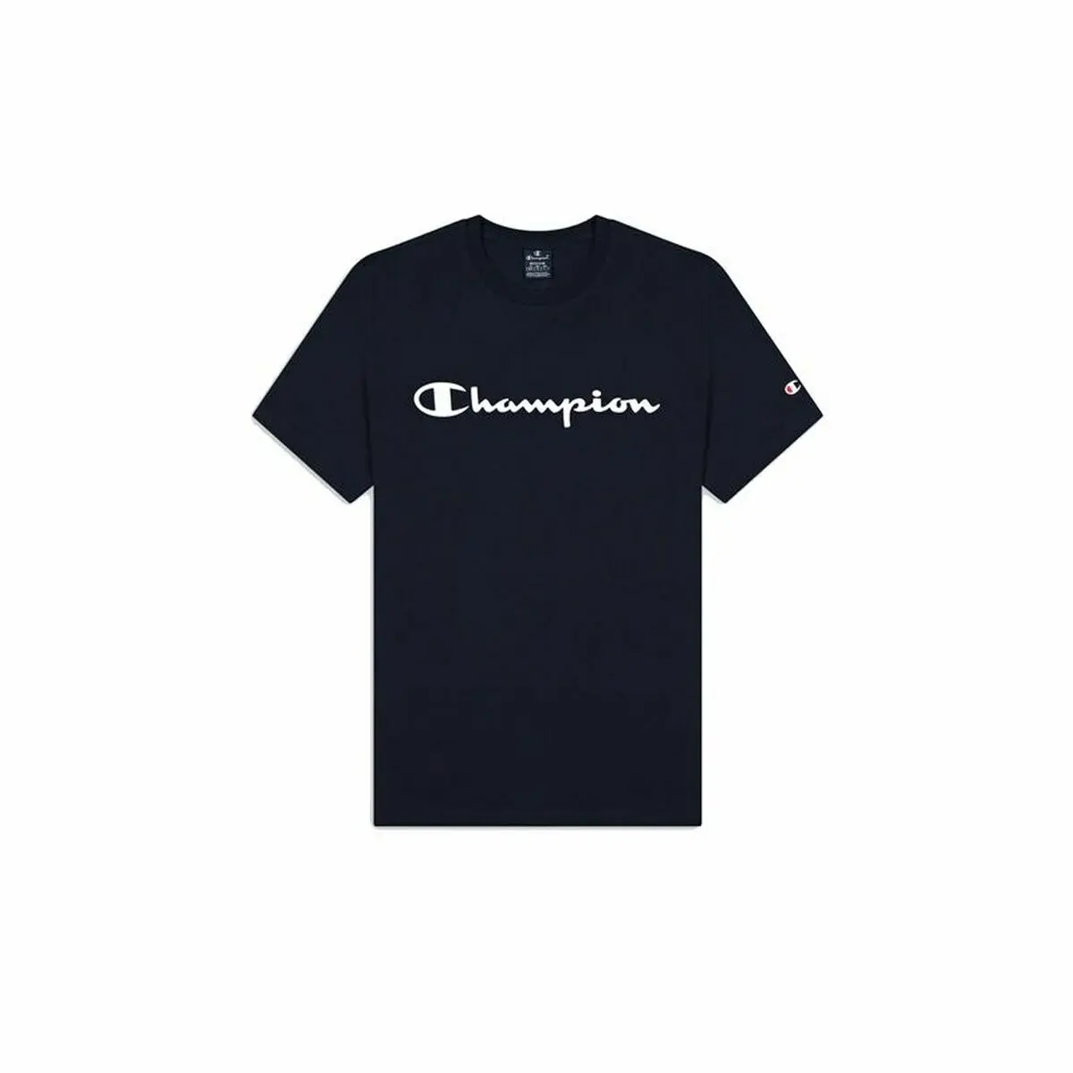 Maglia a Maniche Corte Uomo Champion Azzurro