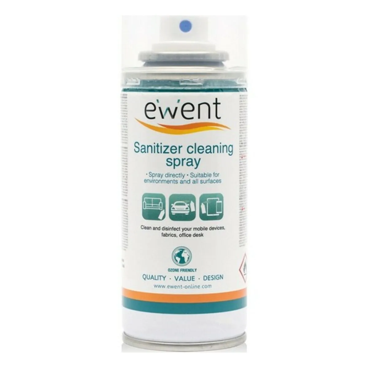 Spray Disinfettante Ewent EW5676 400 ml