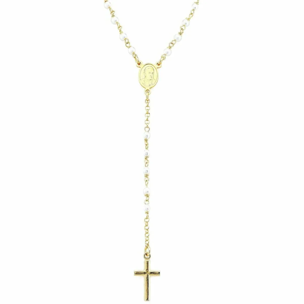 Collana Donna Amen CROCE E PAPA