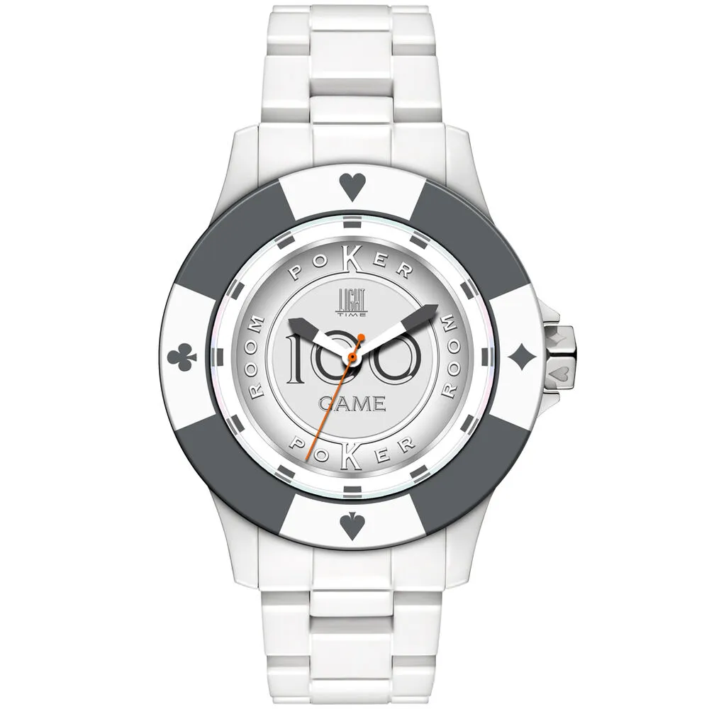 Orologio Unisex Light Time POKER (Ø 41 mm)