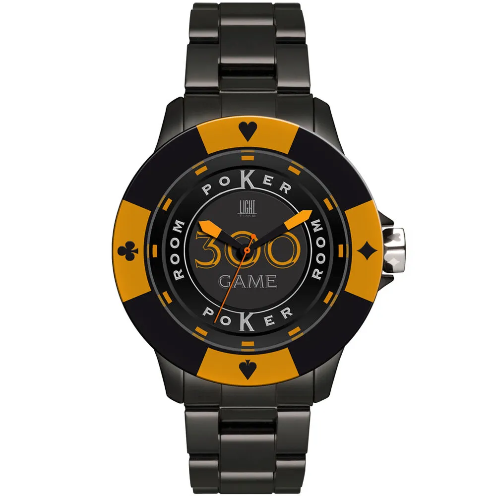 Orologio Unisex Light Time POKER (Ø 41 mm)