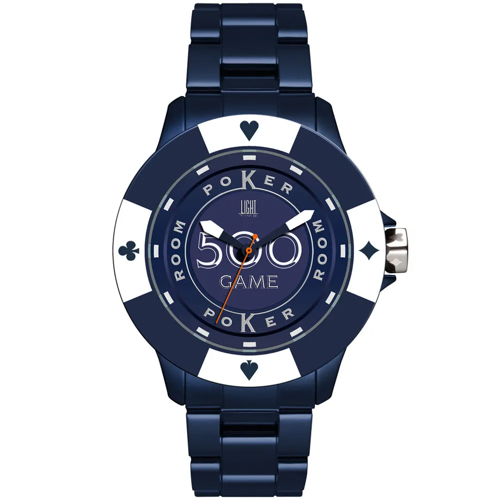 Orologio Unisex Light Time POKER (Ø 41 mm)