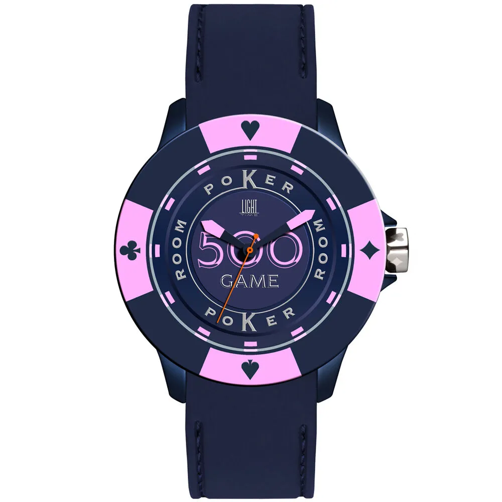 Orologio Unisex Light Time POKER (Ø 41 mm)