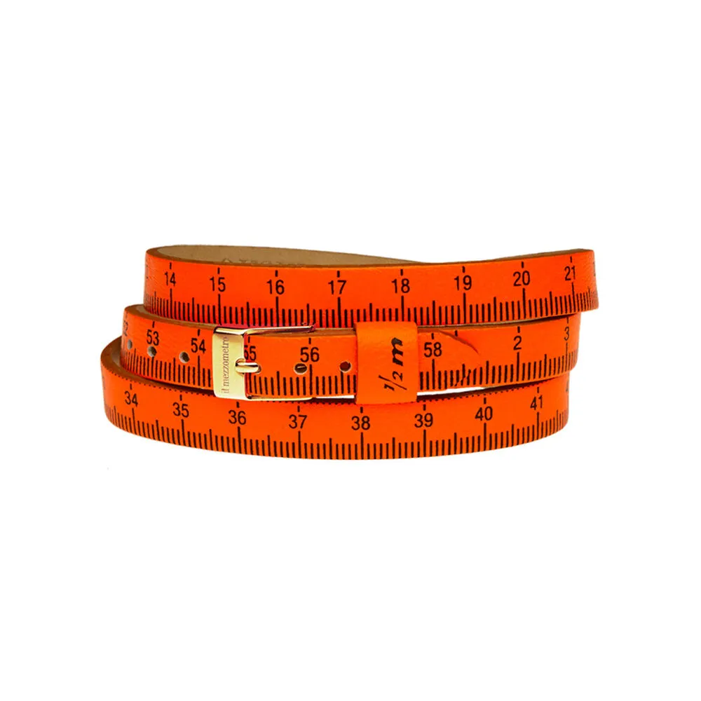 Bracciale Donna il mezzometro FLUO - LEATHER BRACELET