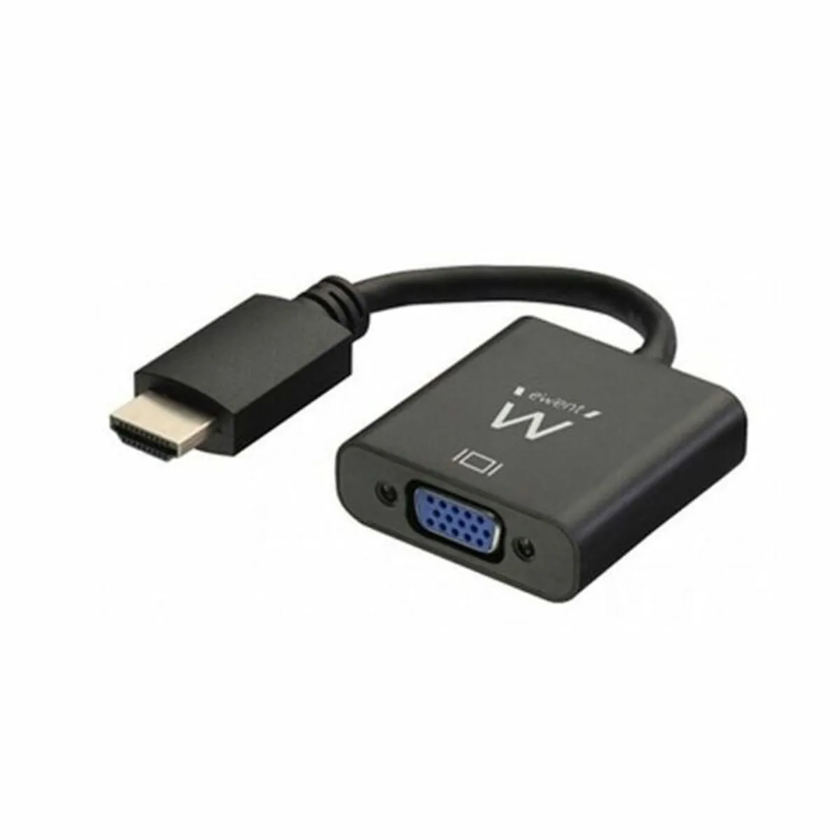 Adattatore HDMI con VGA con Audio Ewent AISCCI0306 EW9864 0,23 m Nero