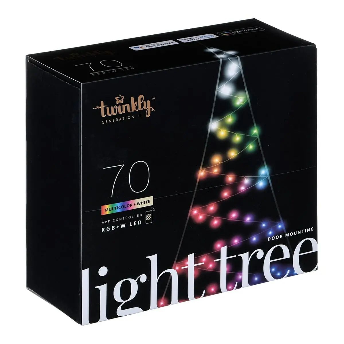 Albero di Natale Twinkly TWWT050SPP-BEU Multicolore Natale Plastica