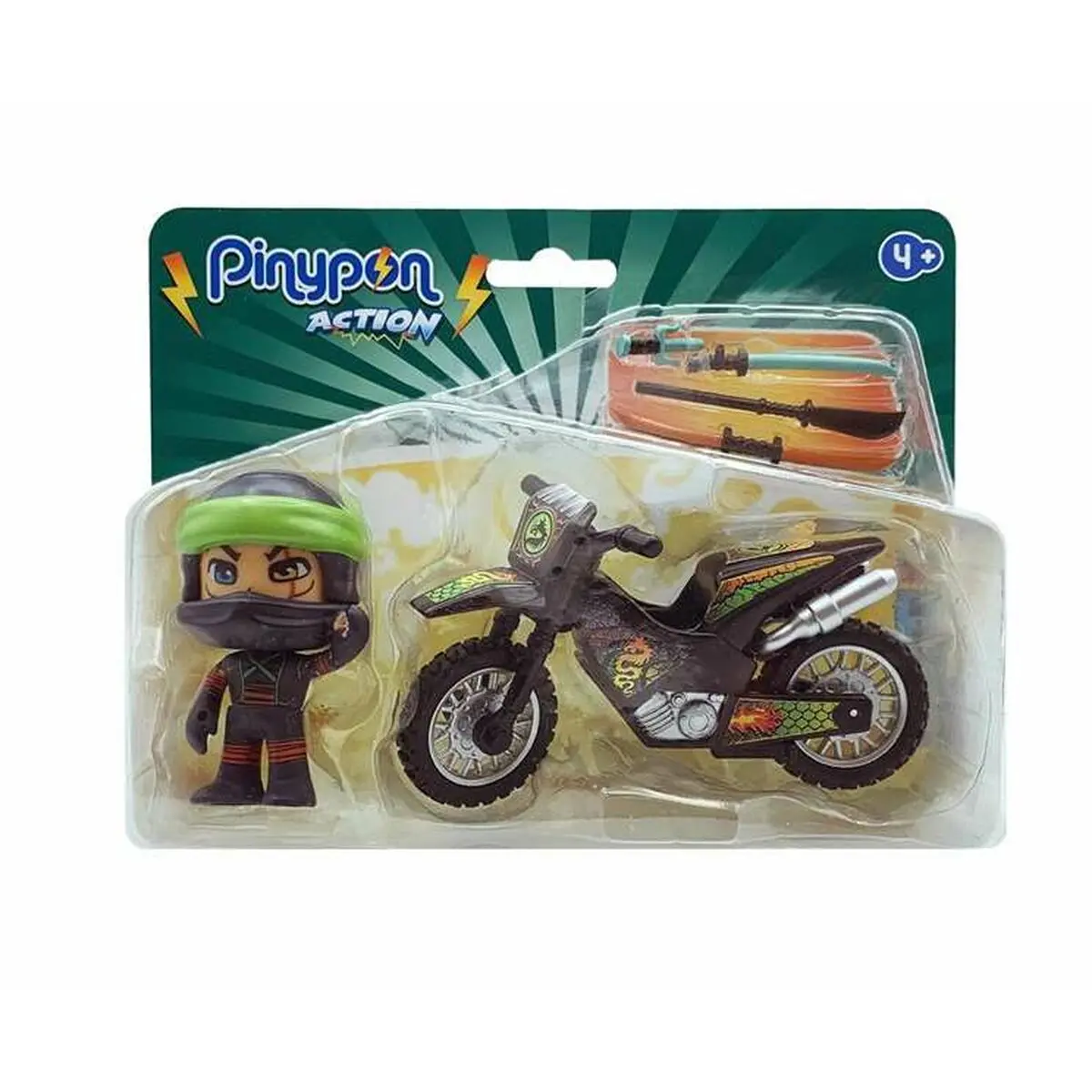 Personaggi d'Azione Pinypon Pinypon Action Moto