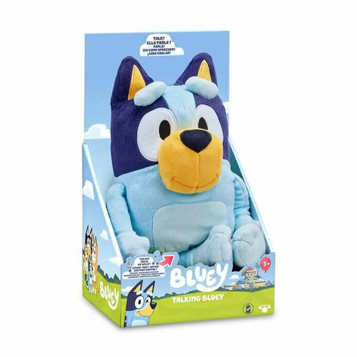 Peluche con Suono Bluey Plastica 30,50 x 17,80 x 14 cm