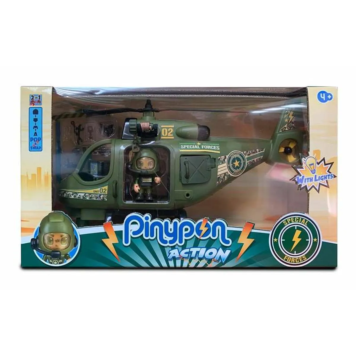 Elicottero Pinypon Action Camuffamento