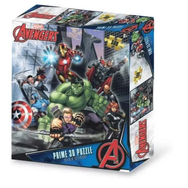 PUZZLE3D MARVEL AVANGER 500 PZ.