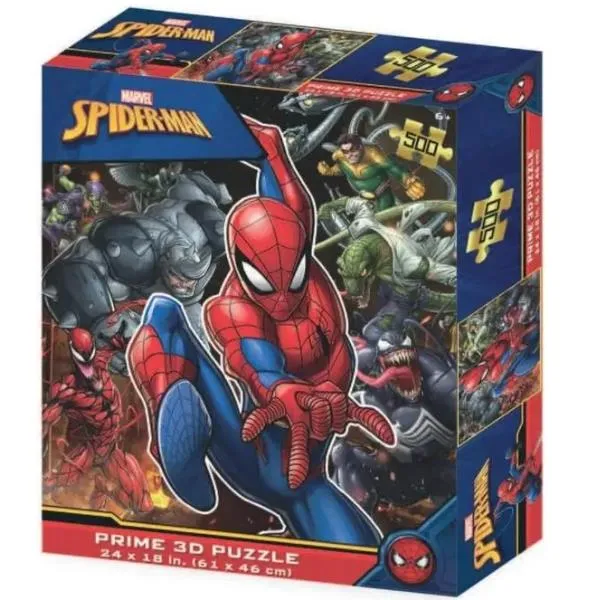 PUZZLE3D SPIDERMAN VS NEMICI 500PZ