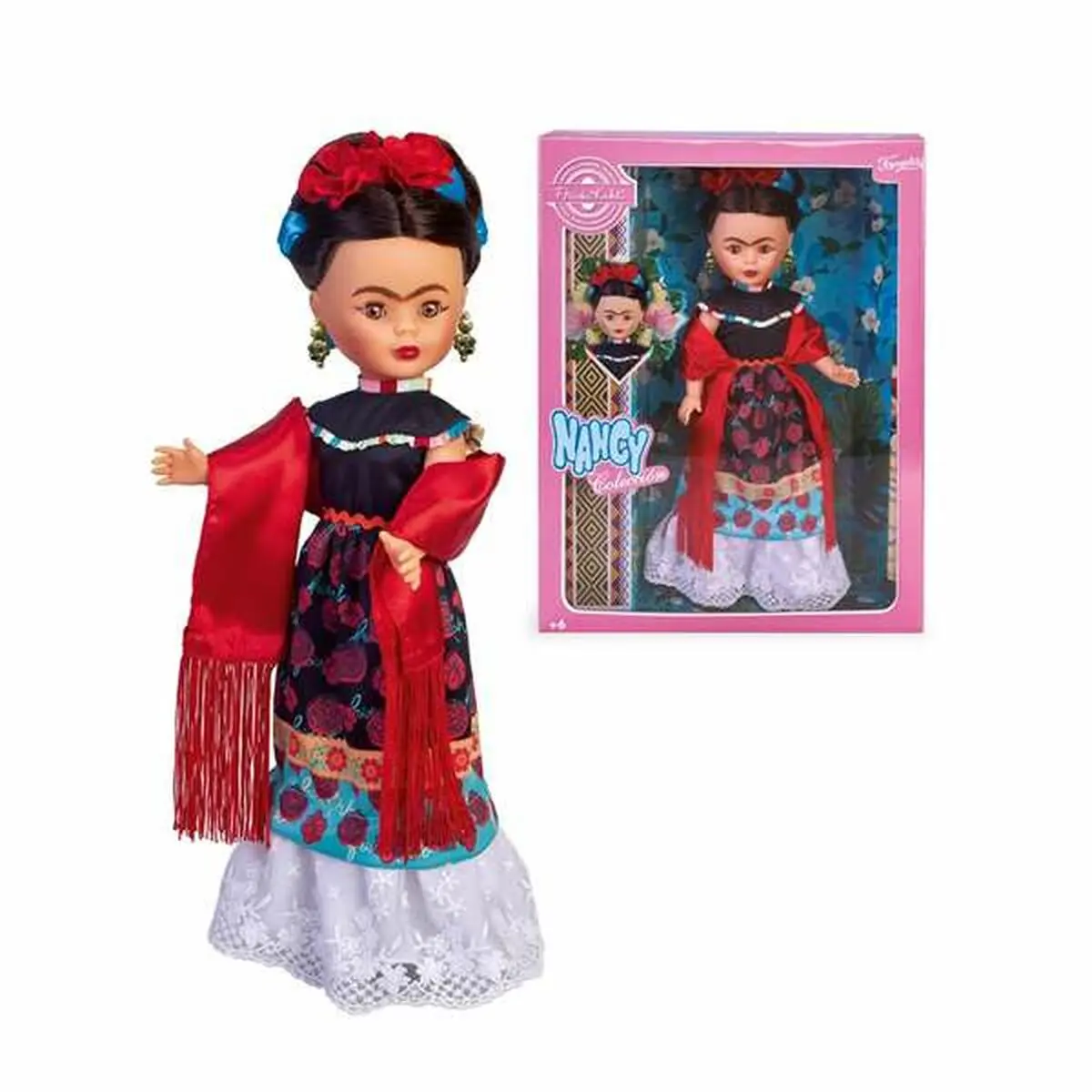 Bambola Nancy 43 cm Frida Kahlo