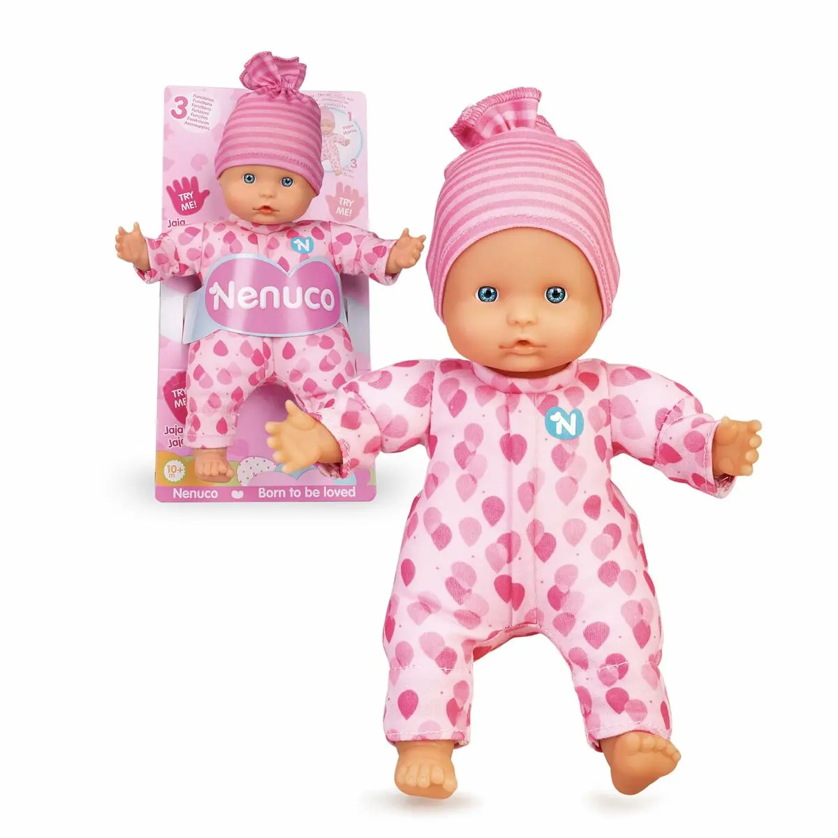 Bambolotto Neonato Nenuco Rosa 25 cm