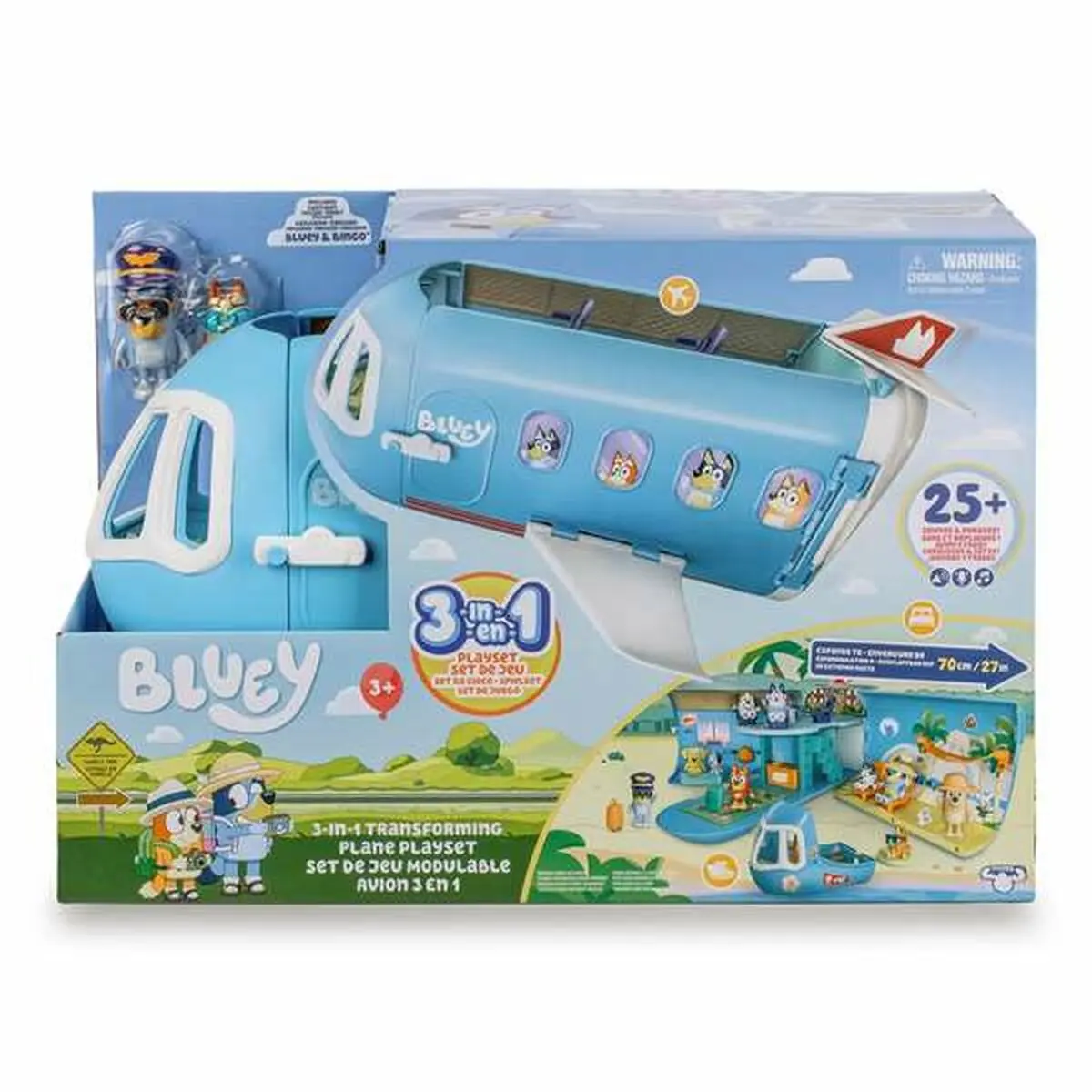 Playset Famosa Bluey Aereo