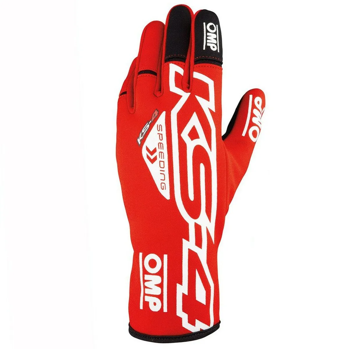 Guanti Karting OMP KS-4 Rosso Bianco XL