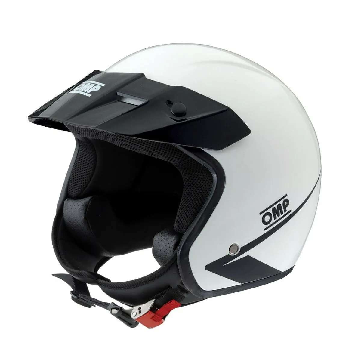 Casco OMP Star Bianco L