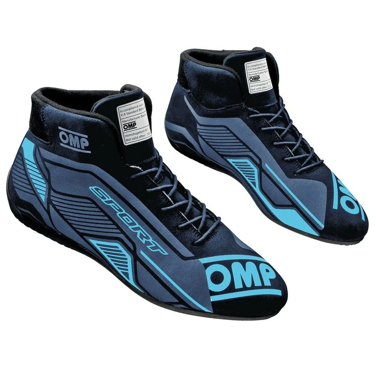 Stivali Racing OMP SPORT Nero/Blu 37