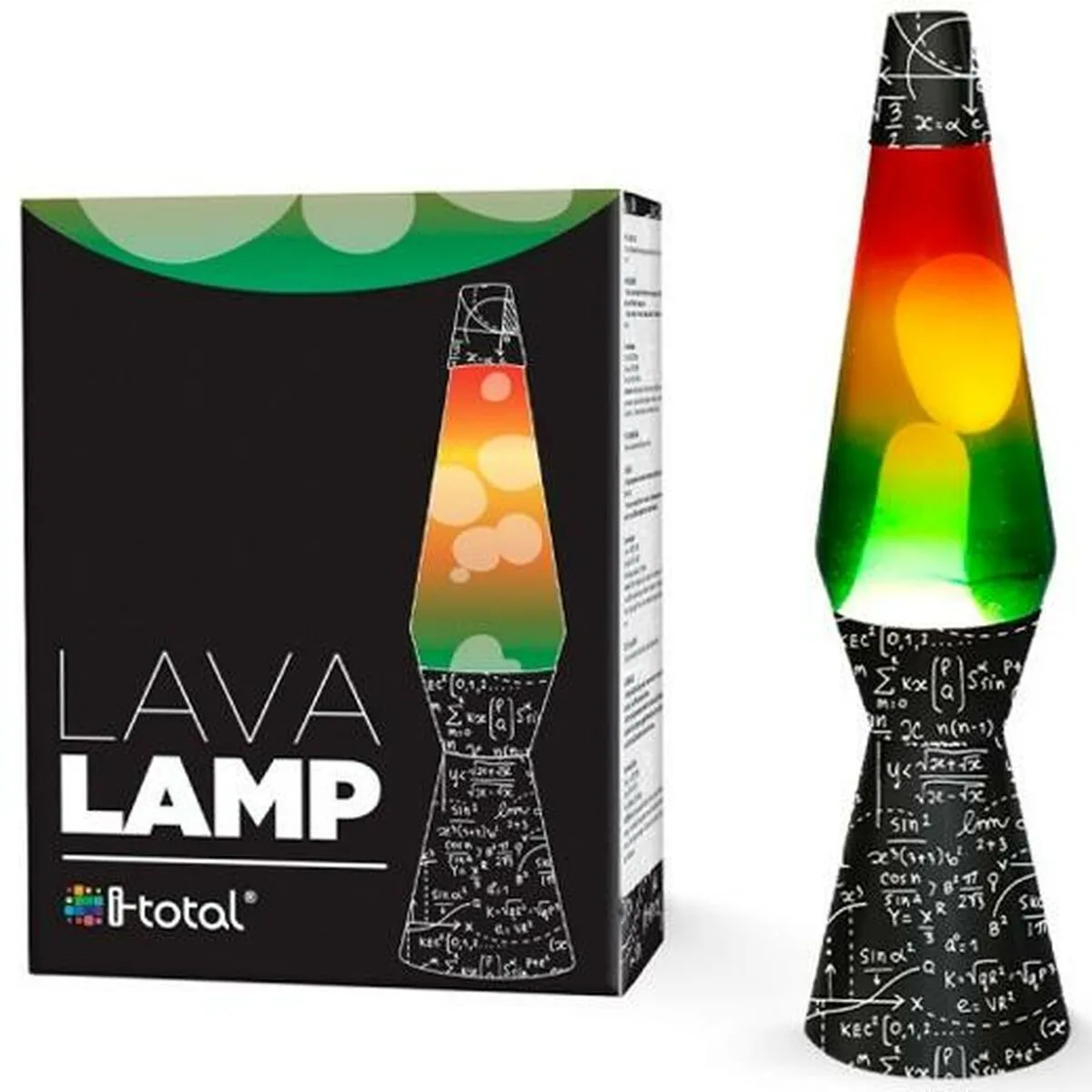 Lampada Lava iTotal Numeri Multicolore