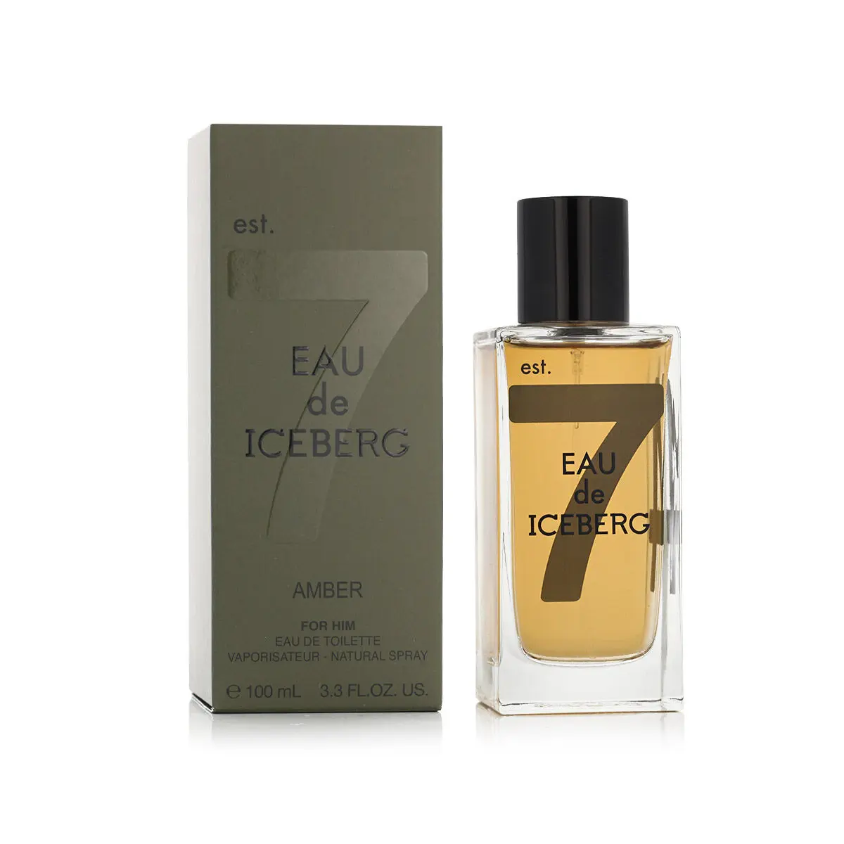 Profumo Uomo Iceberg Eau de Iceberg Amber EDT 100 ml