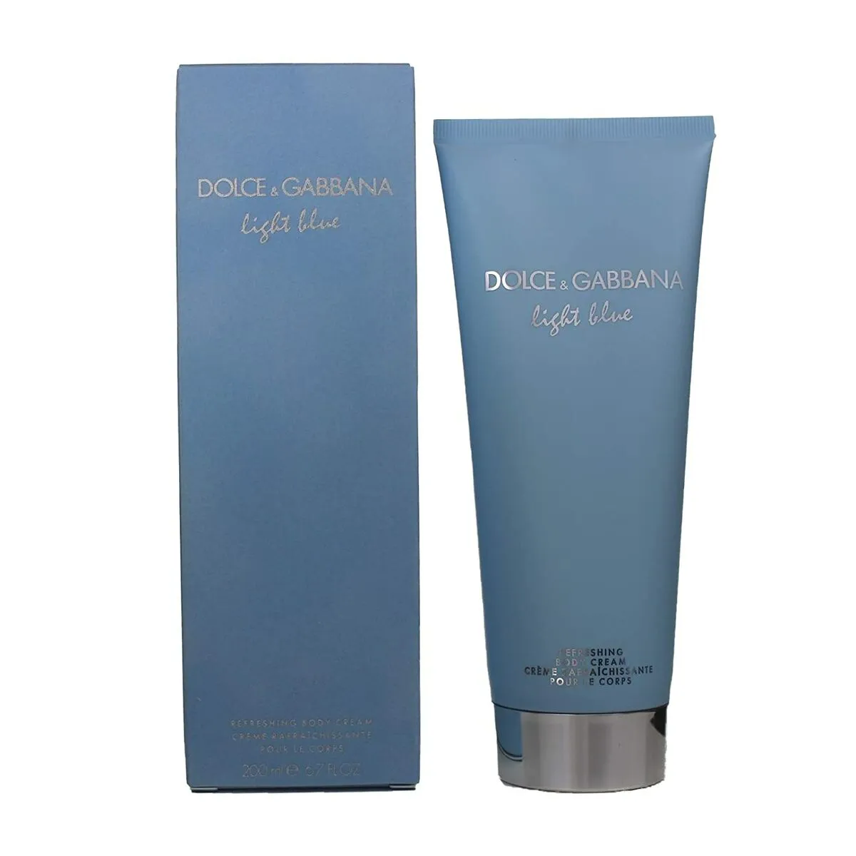 Crema Corpo Dolce & Gabbana Light Blue Pour Femme 200 ml