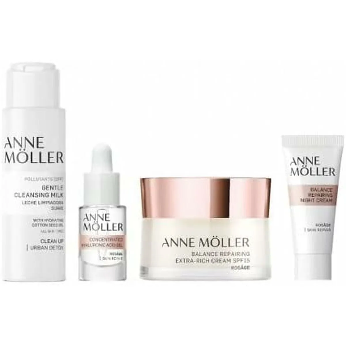 Set Cosmetica Unisex Anne Möller Rosâge Balance Extra-Rich Repairing Cream 4 Pezzi