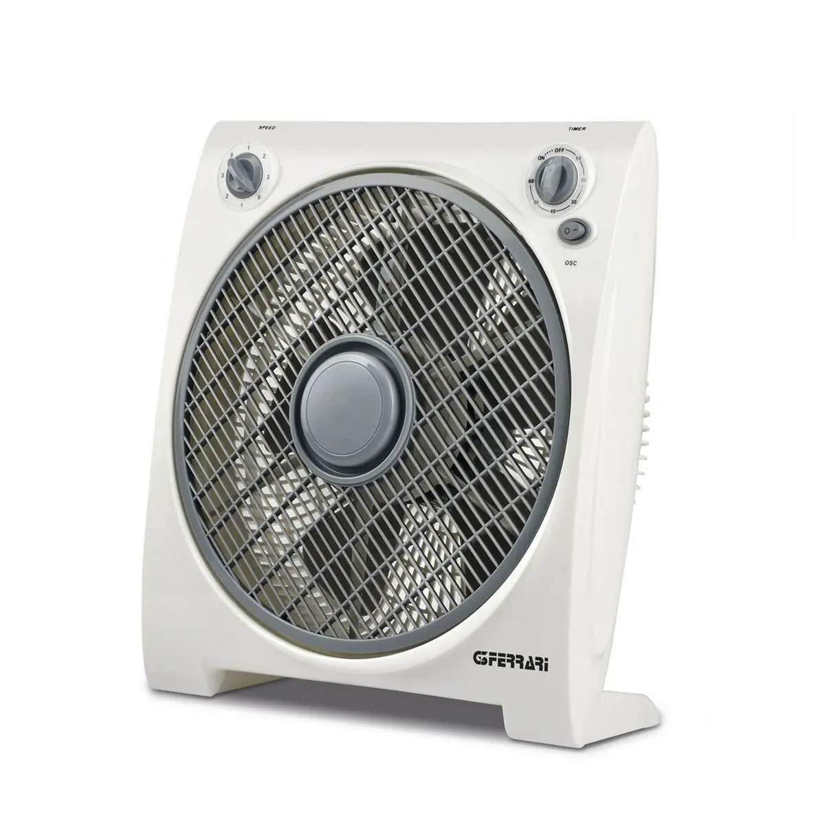 Ventilatore da Tavolo G3Ferrari Greco Bianco Grigio 45 W