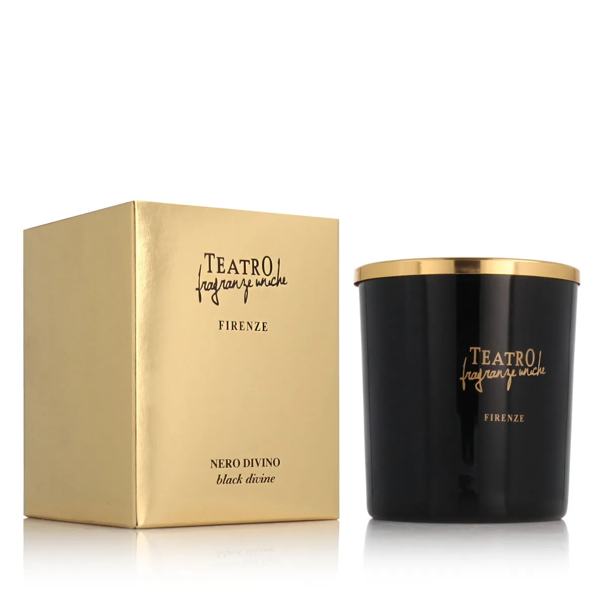 Candela Profumata Teatro Fragranze Black Divine (180 g)