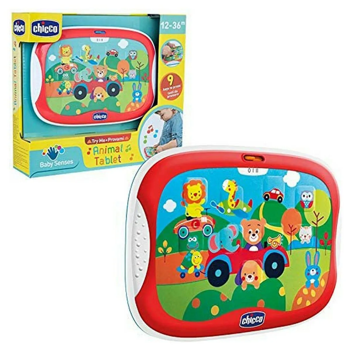 Tablet Interattivo per Bambini Chicco (3 Unità)