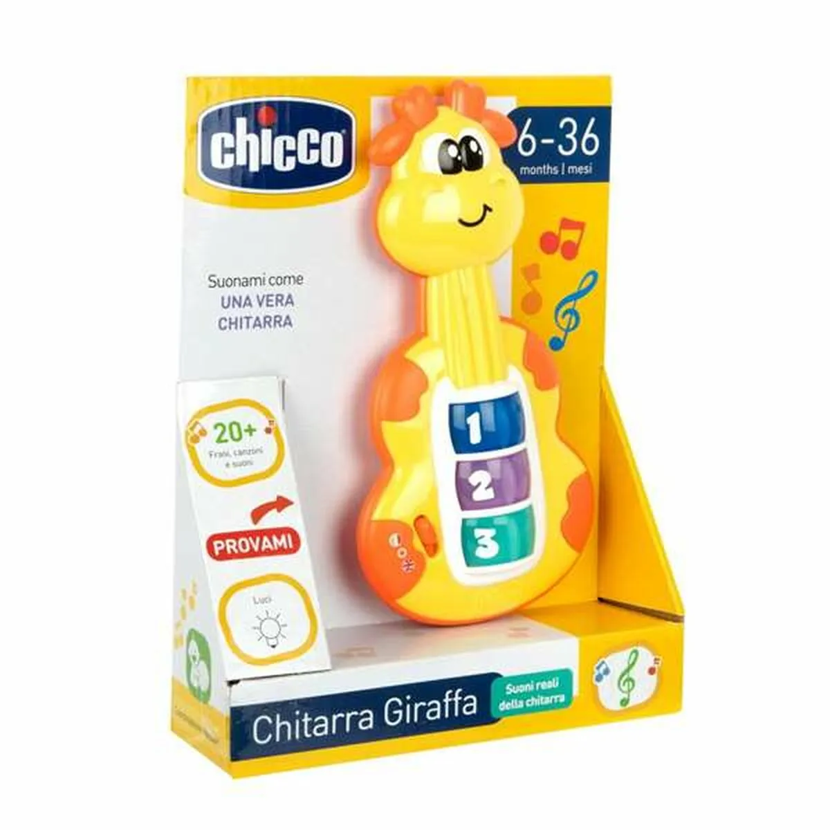 Giocattolo Musicale Chicco Suono Luci Giraffa