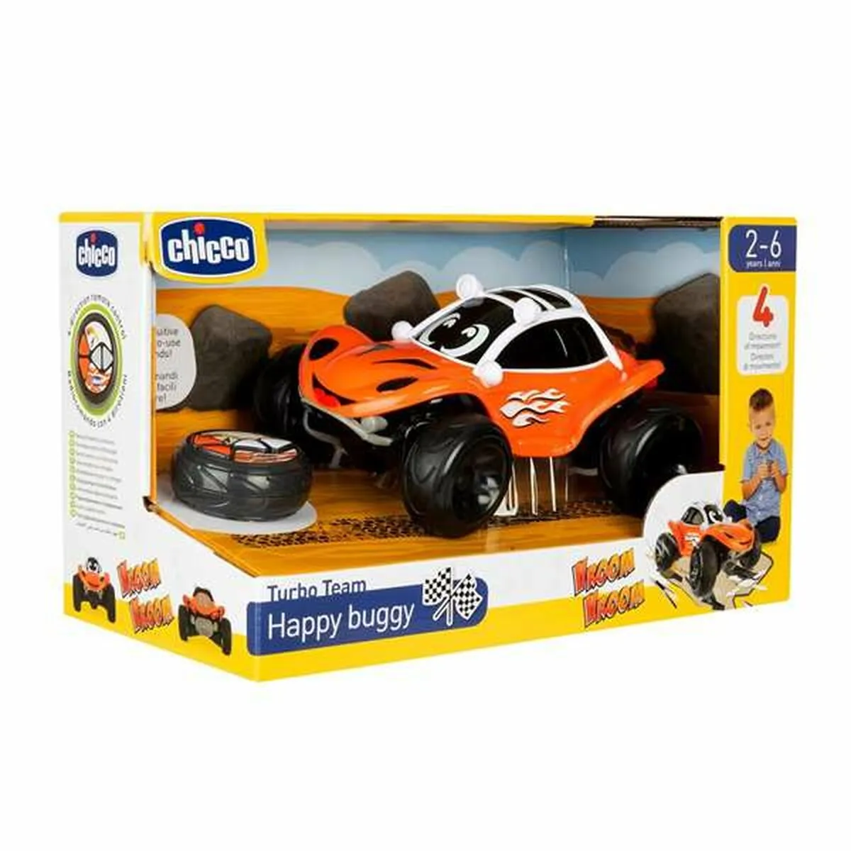 Macchinina Radiocomandata Chicco Happy Buggy