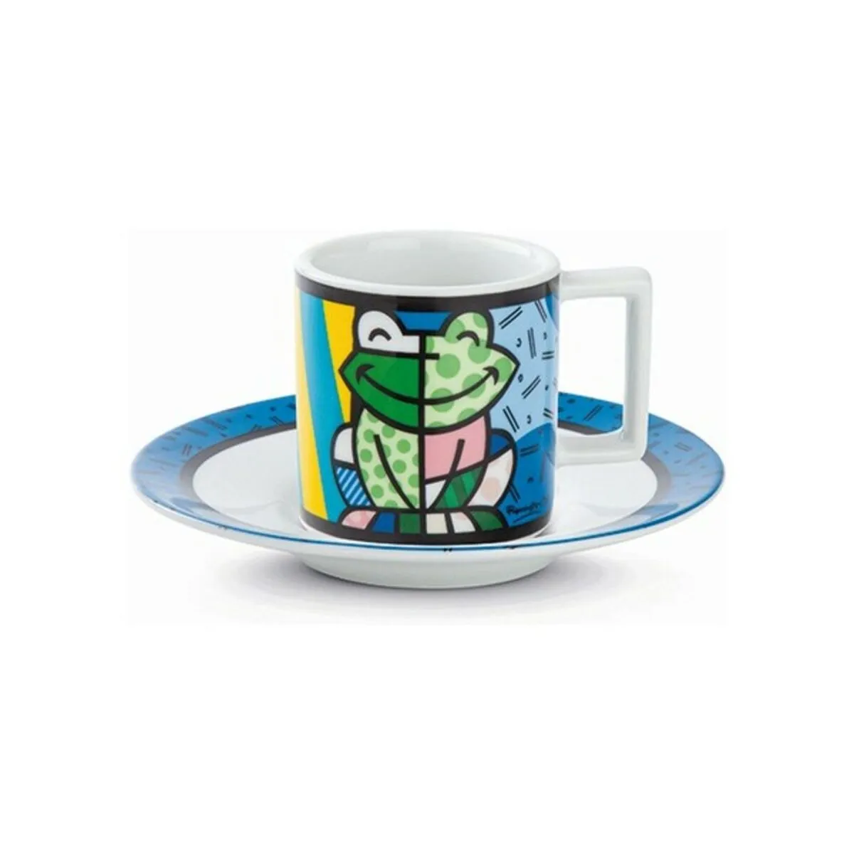 Set di Tazze Britto S5001451 Rana Plastica (2 pcs)