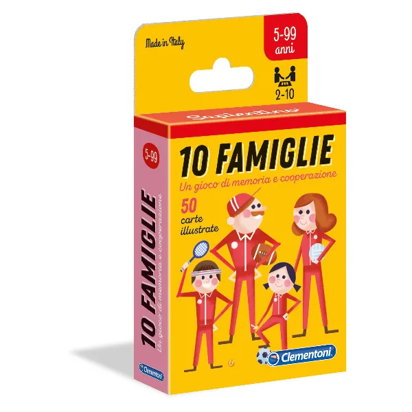 CARTE 10 FAMIGLIE