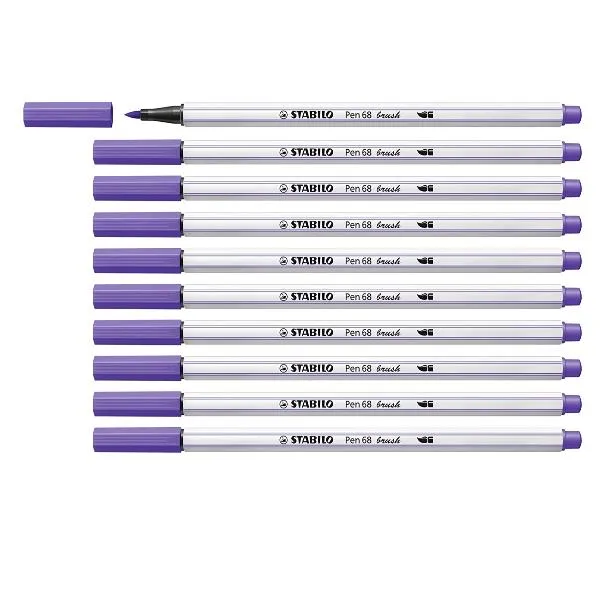 CF10 STABILO PEN68BRUSH VERDEFOGLIA