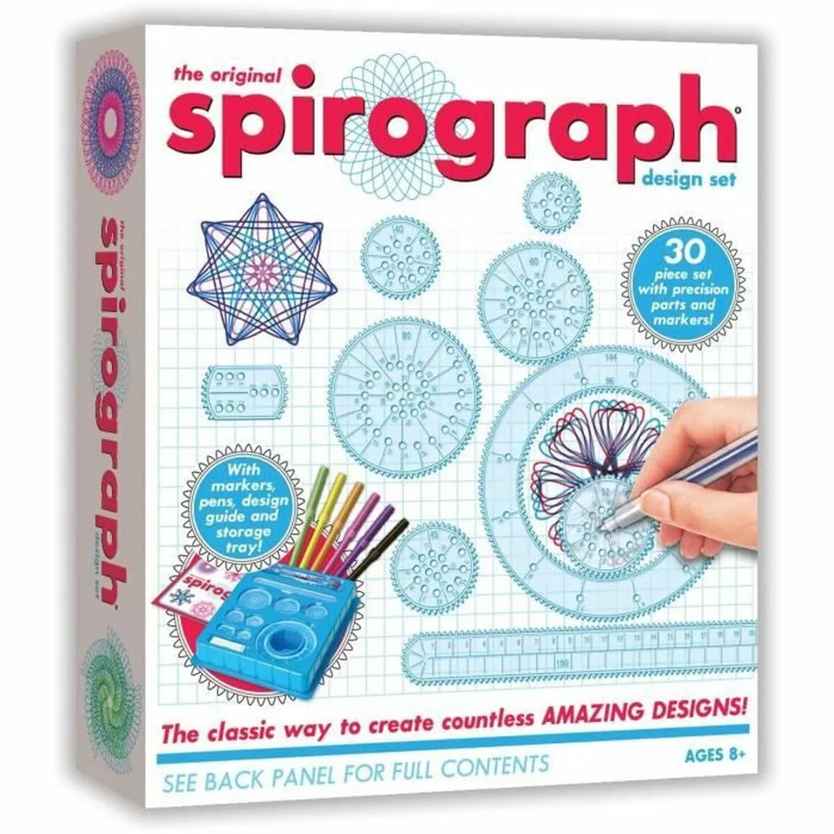 Set da Disegno Spirograph Silverlit 30 Pezzi