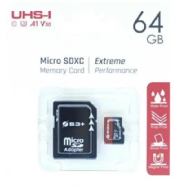 64GB S3 MICROSDHC UHS-I U3