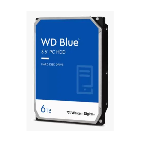 WD BLUE HDD 3.5 6TB SATA CACHE256MB