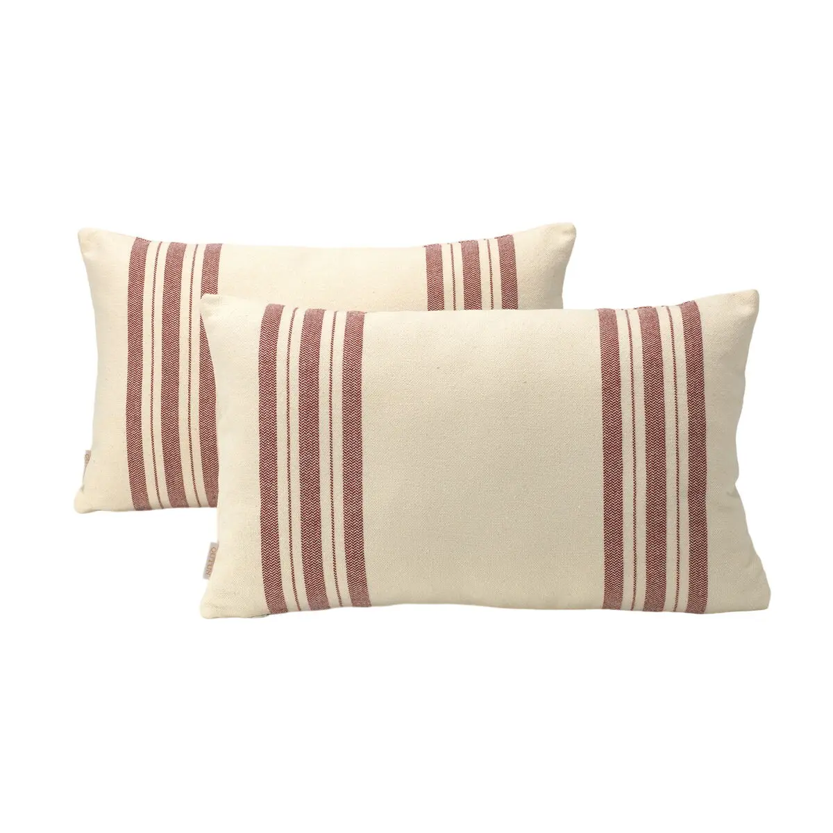 Fodera per cuscino Alexandra House Living Bordeaux 30 x 50 cm 2 Unità