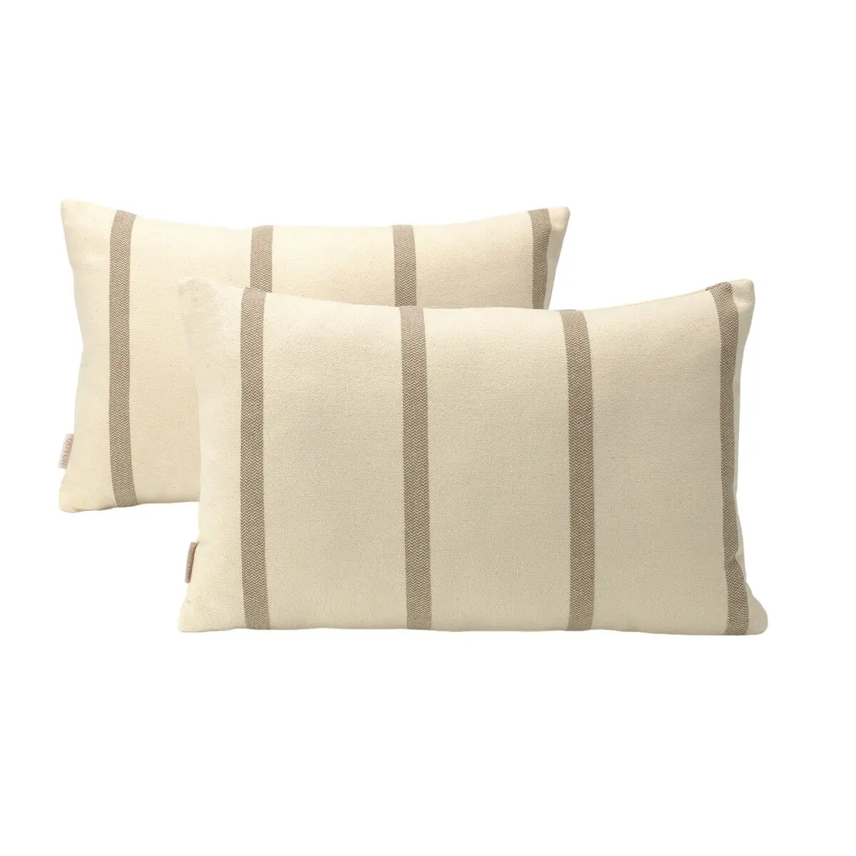 Fodera per cuscino Alexandra House Living Beige 30 x 50 cm 2 Unità