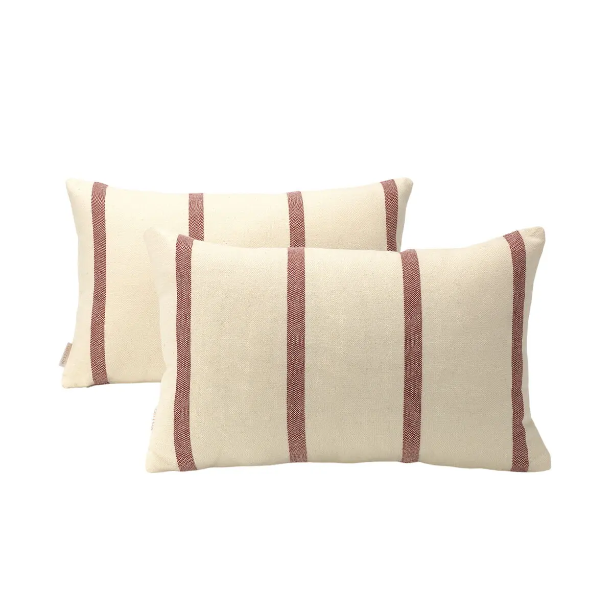 Fodera per cuscino Alexandra House Living Bordeaux 30 x 50 cm 2 Unità