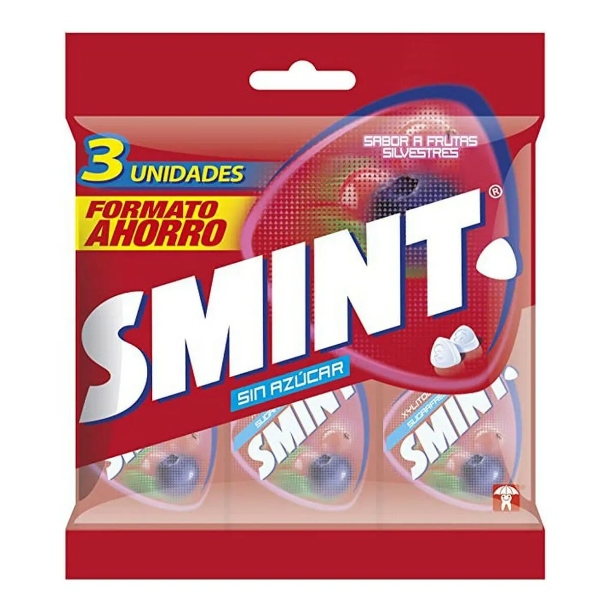 Caramelle Smint Frutti di bosco (3 uds)