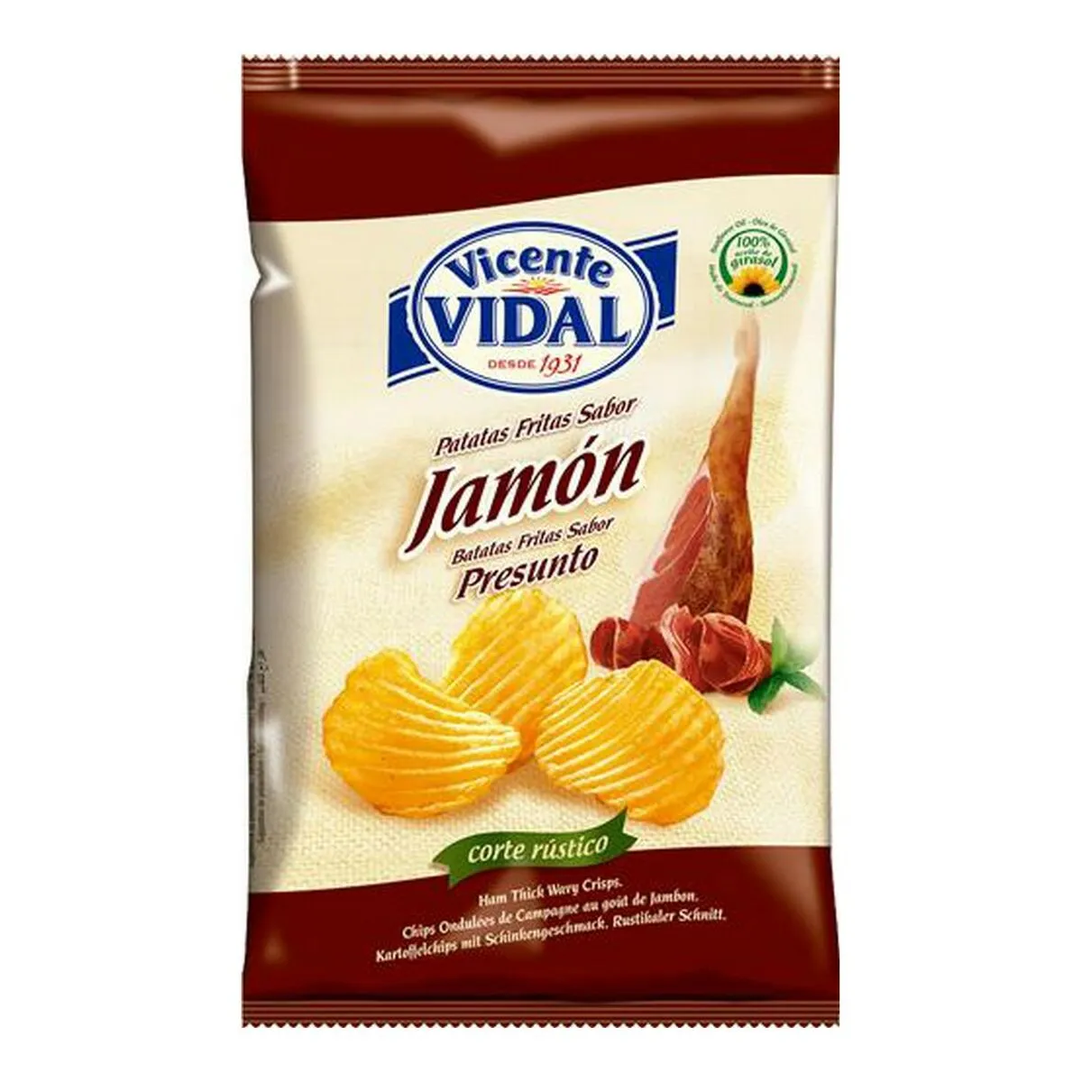 Patatine fritte Vicente Vidal Ham (135 g)